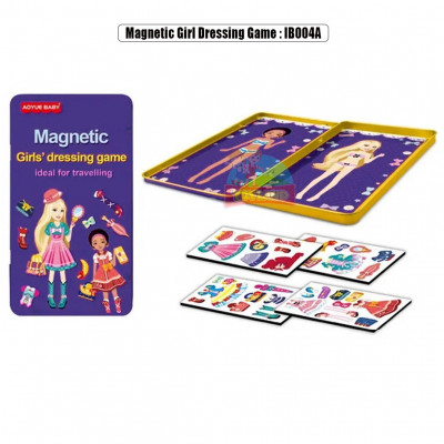 Magnetic Girl Dressing Game : IB004A